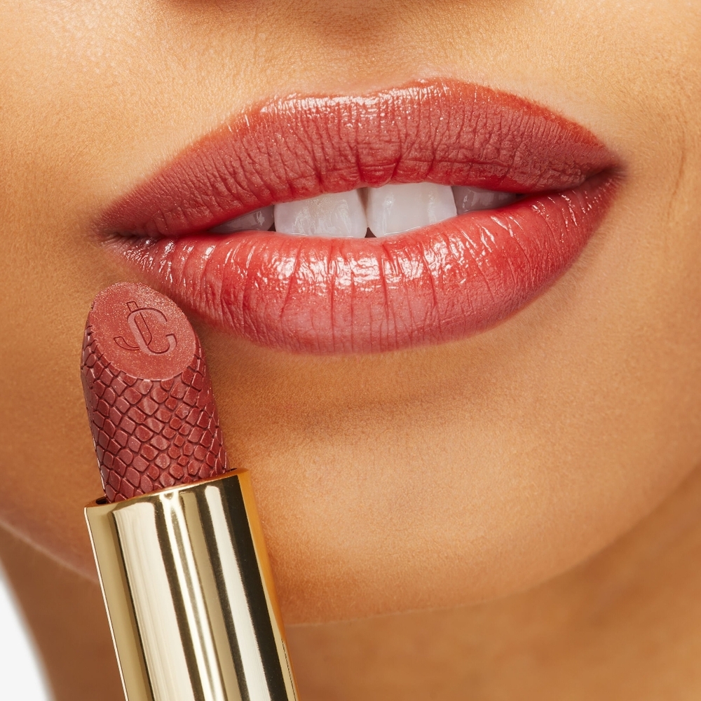 COPY - JIMMY CHOO SEDUCTION COLLECTION 0.12 SATIN LIP COLOUR #018 NATURAL GLOW